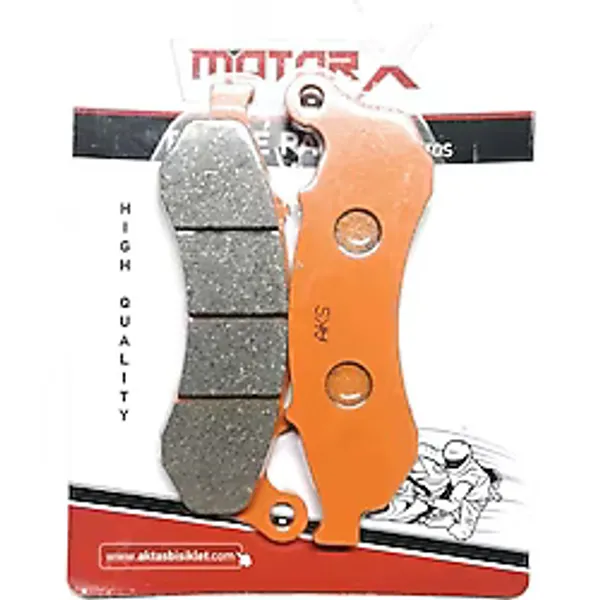 Motorx Mondial 125 Drift L Motosiklet Ön Fren Disk Balatası Turuncu