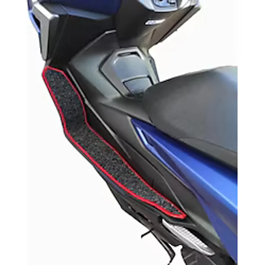 Motosiklet Aksesuar Koruyucu Paspas Honda Forza 250 2018 2019 2022 2023 2024 Kırmızı Kenar Overloklu