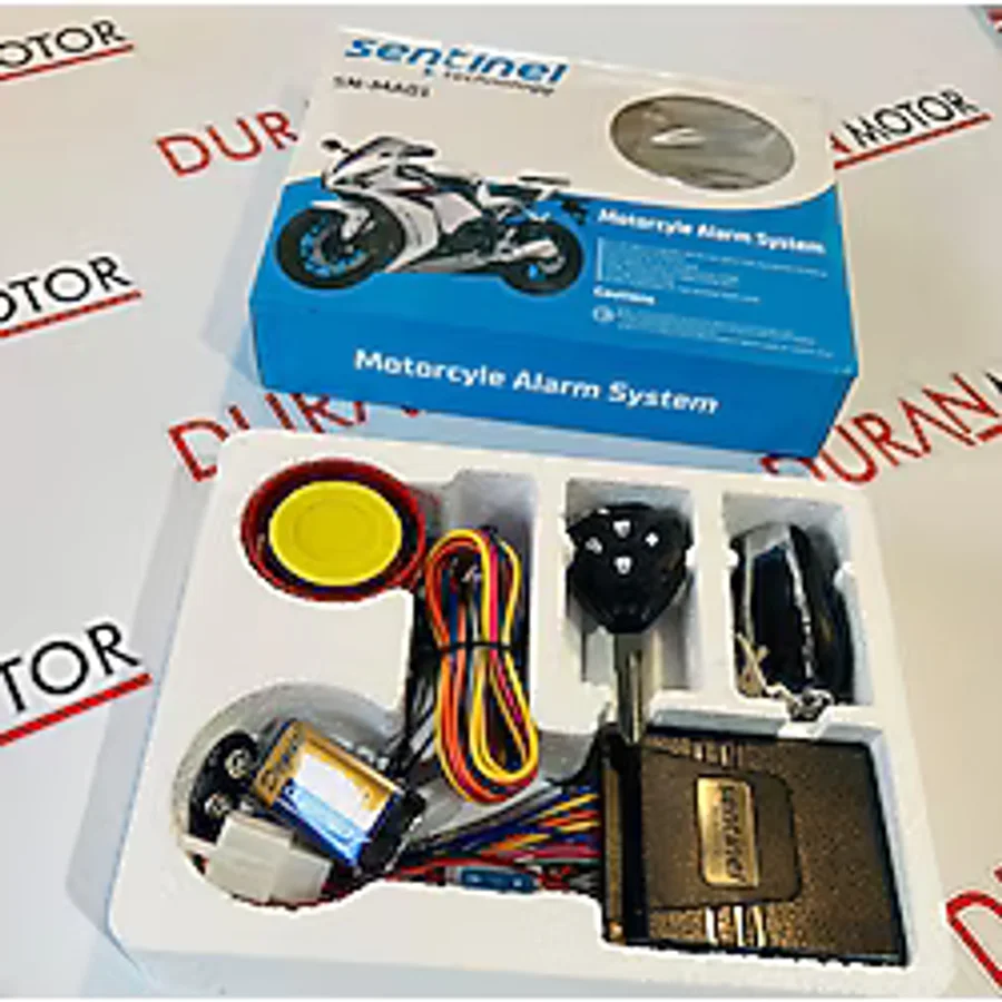 Motosiklet Alarm Takım Tek Kumanda Anahtarlı