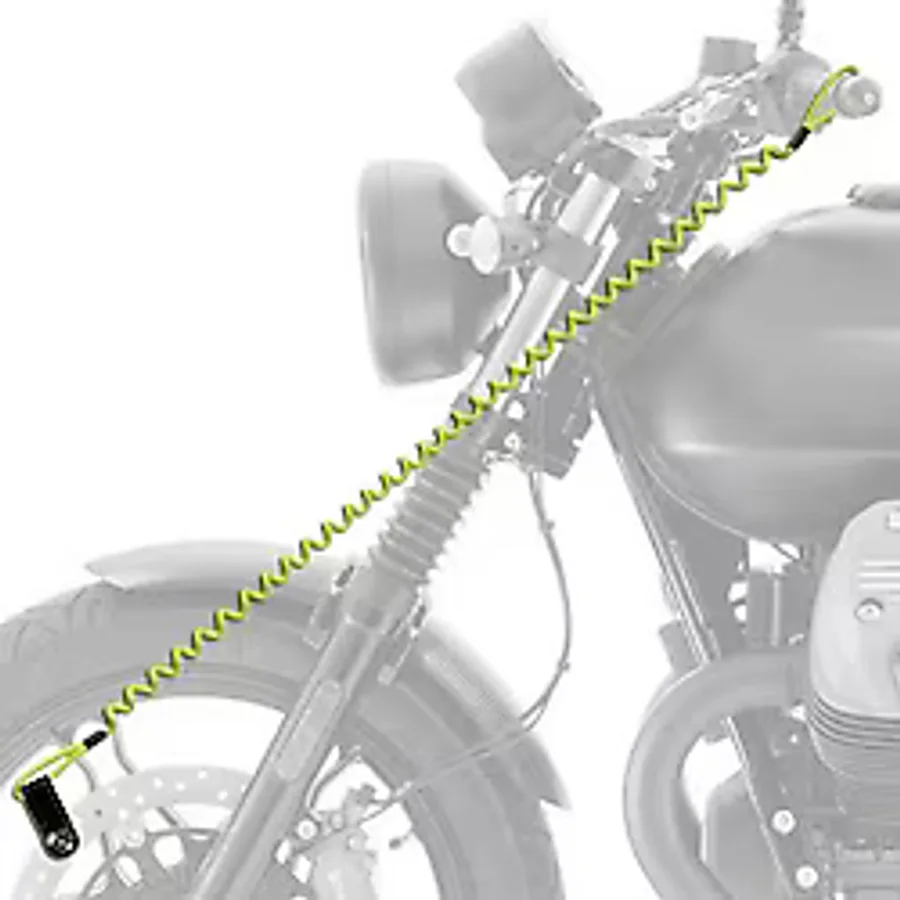 Motosiklet Disk Kilidi Hatırlatıcı Kablo Sarı