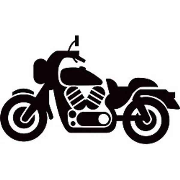 MOTOSİKLET FOLYO STİCKER 40cm Uzunluk