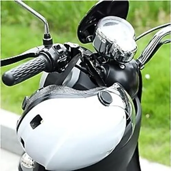 Motosiklet Kask Kilidi 22 ve 26 mm Ayarlanabilir Gidon Uyumlu, Çift Anahtarlı Güvenlik Kilidi, Su Geçirmez, Çok Amaçlı Kask ve Ekipman Sabitleme Aparatı