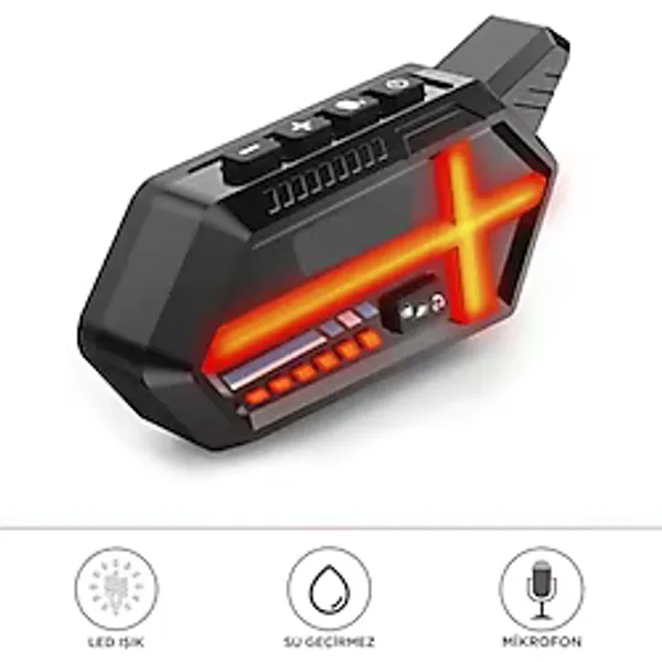 Motosiklet Kask Kulaklığı Bluetooth Bt 5.4 Bt26