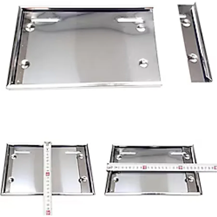 Motosiklet Nikel Saç Plakalık Arr0144