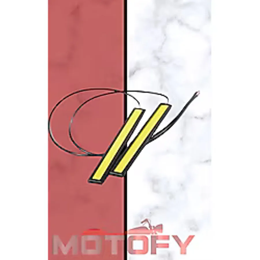MOTOSİKLET OTOMOBİL 17 CM UNİVERSAL DRL GÜNDÜZ LEDİ SİS LEDİ SU GEÇİRMEZ 1 TAKIM (2 ADET)