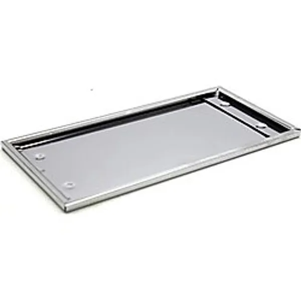 Motosiklet Paslanmaz Plakalık Krom Saç 25CM X 16CM