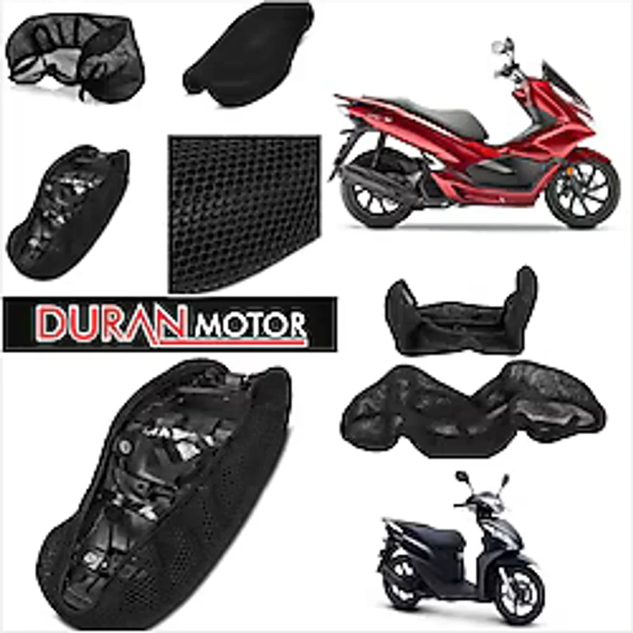 Motosiklet Sele Koltuk Kilifi 3D Çift Kat File / Tüm Motorlar 6Mm 528364570