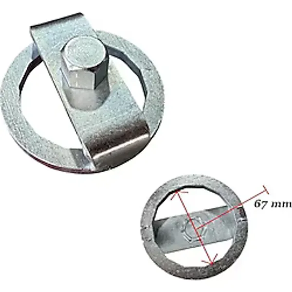 Motosiklet Yağ Filtresi Sökme Aparat 67Mm