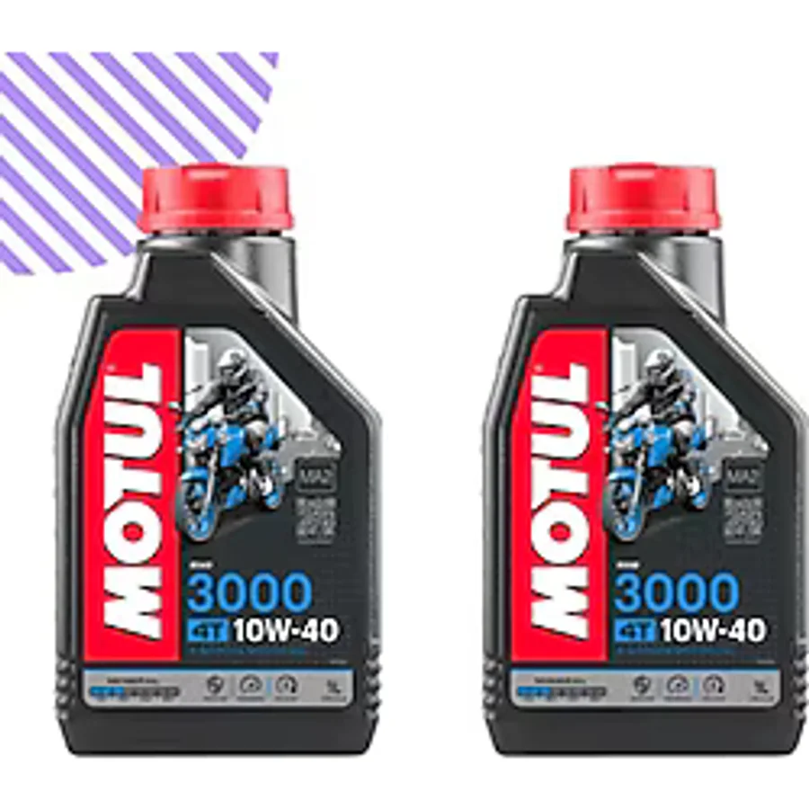 Motul 3000 10W-40 4T 4 lt 2'li Mineral Motosiklet Yağı