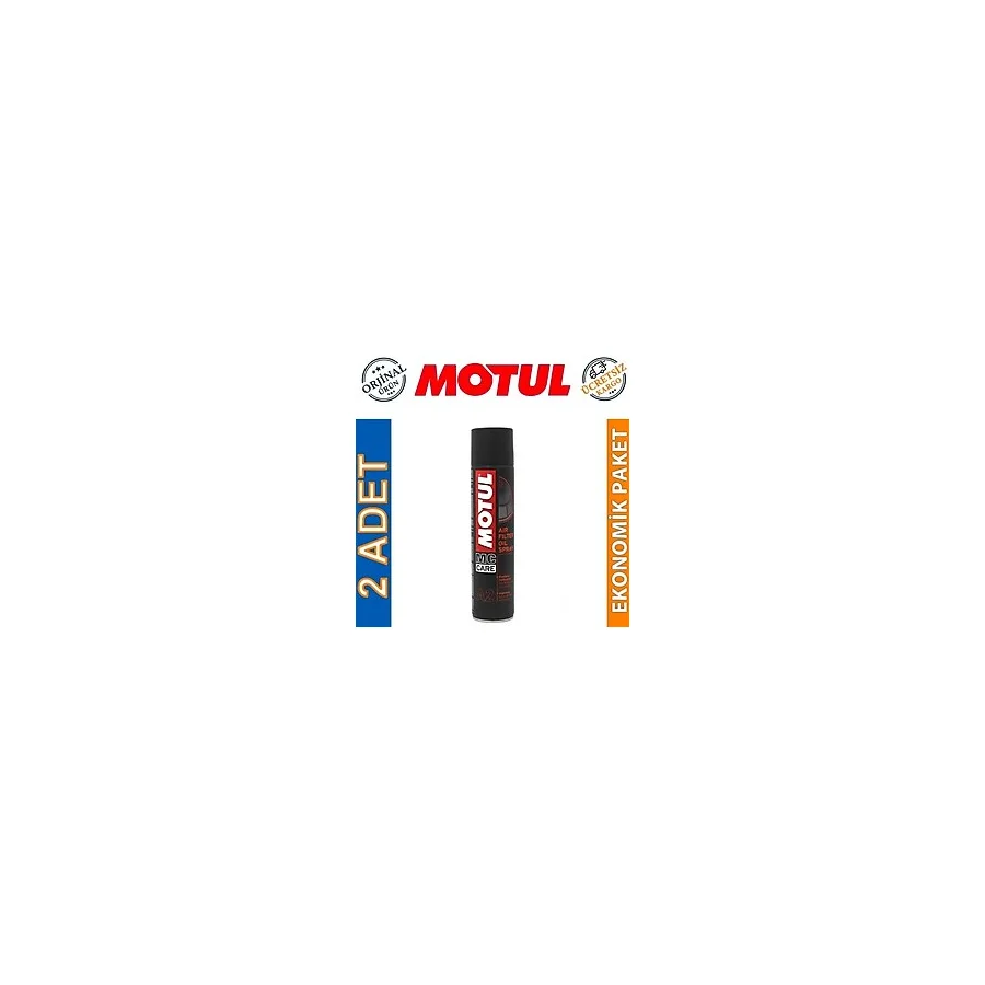 Motul A2 Air Filter Oil Spray 400 ML Hava Filtresi Temizleyici Sprey (2 Adet)