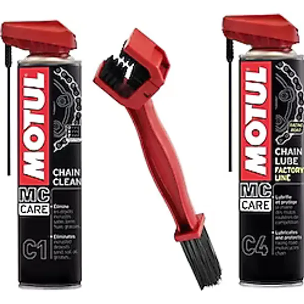 Motul C1, C4, Zincir Temizleme Fırçası Seti