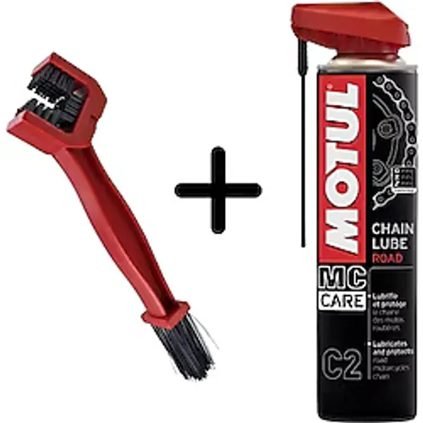 Motul C2 + Zincir Temizleme Fırçası