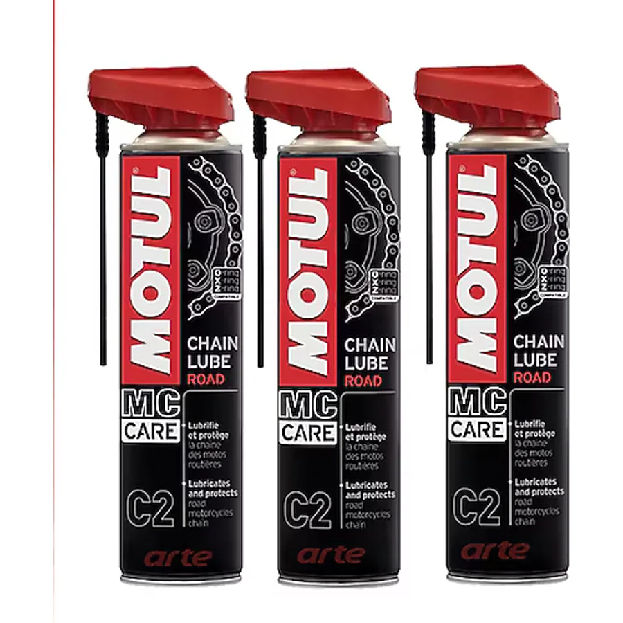 Motul C2 Zincir Yağı 400 Ml CHAIN LUBE ROAD 3 Adet