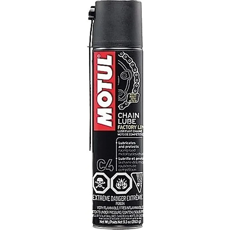 Motul C4 Chain Lube Factory Line Zincir Yağı 6 x 400 ML