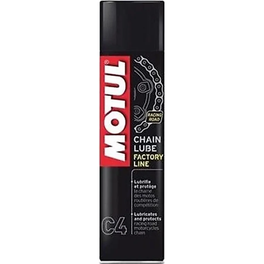 Motul C4 Racing Motosiklet Zincir Yağlama Spreyi 3 x 400 ML