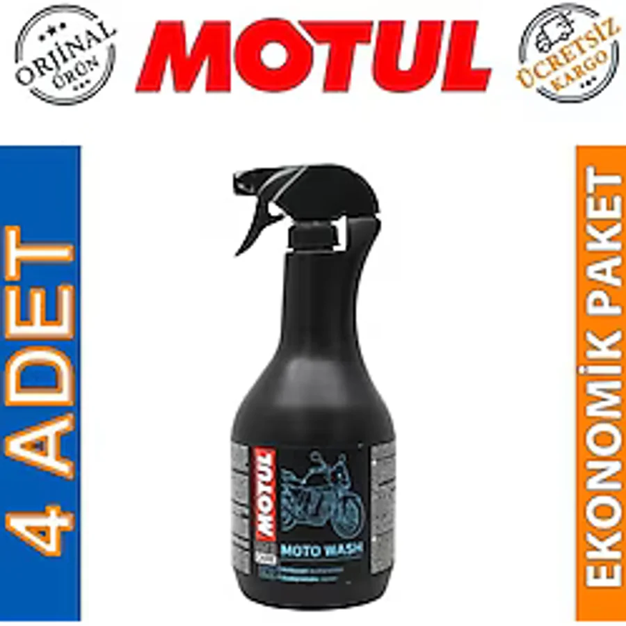 Motul E2 Moto Wash 1 Lt Motosiklet Temizleme Köpüğü (4 Adet)