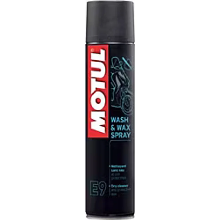 Motul E9 Wash & Wax 400 ml Temizleme ve Parlatma Spreyi