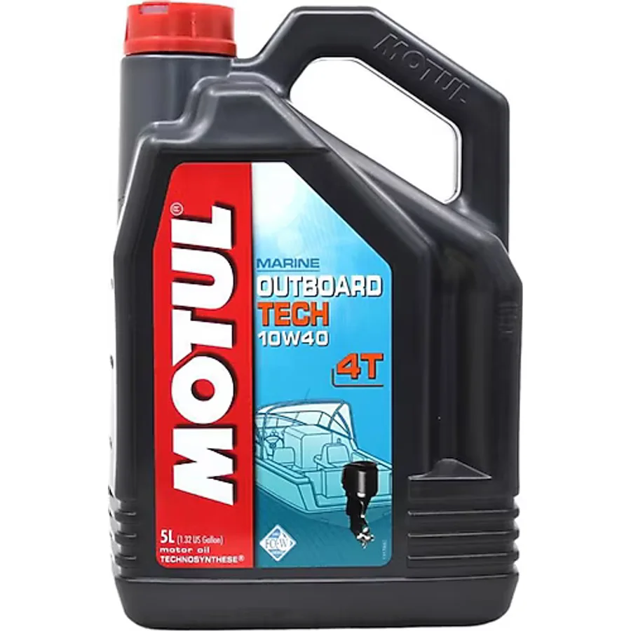 Motul Marine Outboard Tech 10W-40 4T 5 lt Tekne Motor Yağı