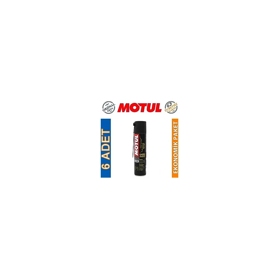 Motul P1 Carbu Clean Sprey 400 Ml Karbüratör Temizleyici (6 Adet)