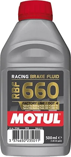 Motul RBF 660 FL Dot 4 500 ml Hidrolik Fren Yağı