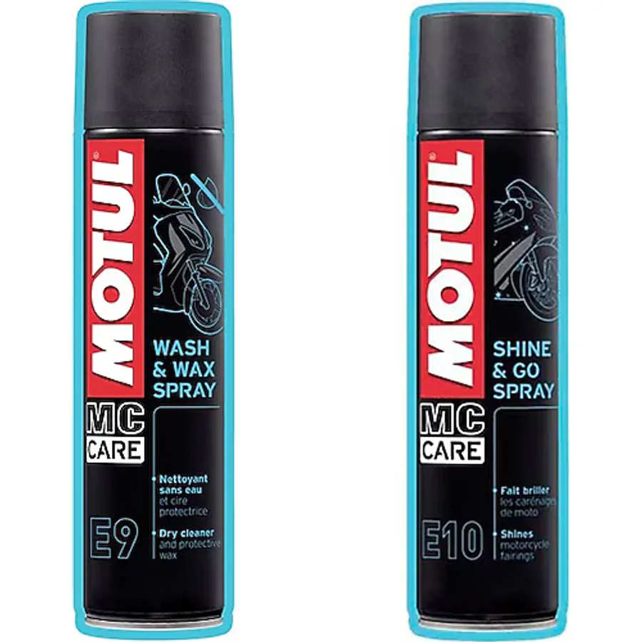 MOTUL YENİ E9 + E10 MOTOSİKLET TEMİZLİK SETİ