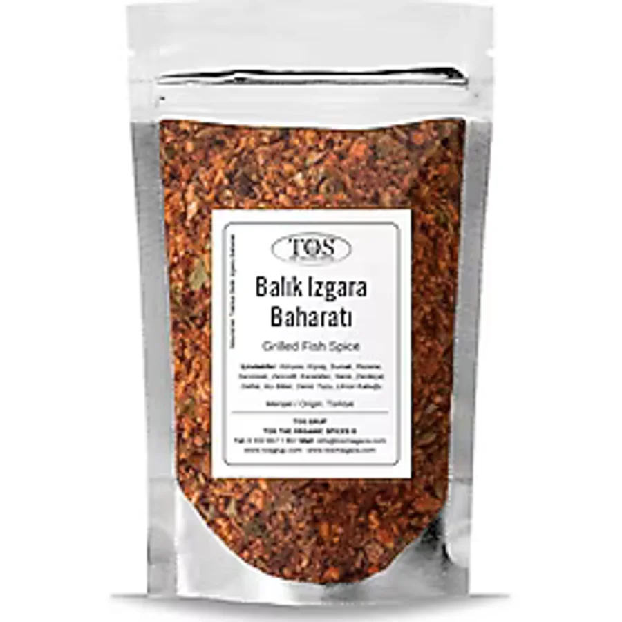 Mouna'nın Trablus Balık Izgara Baharatı 100 gr Mouna's Tripoli Grilled Fish Spice