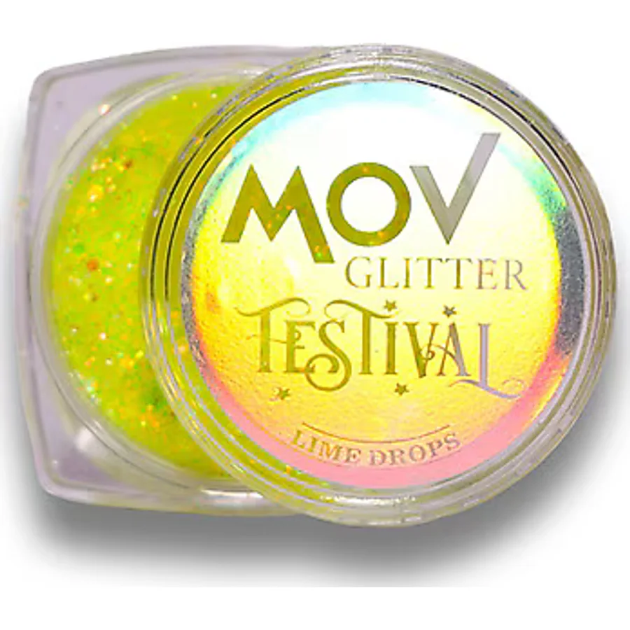 Mov Glitter Festival Lime Drops Vücut Simi