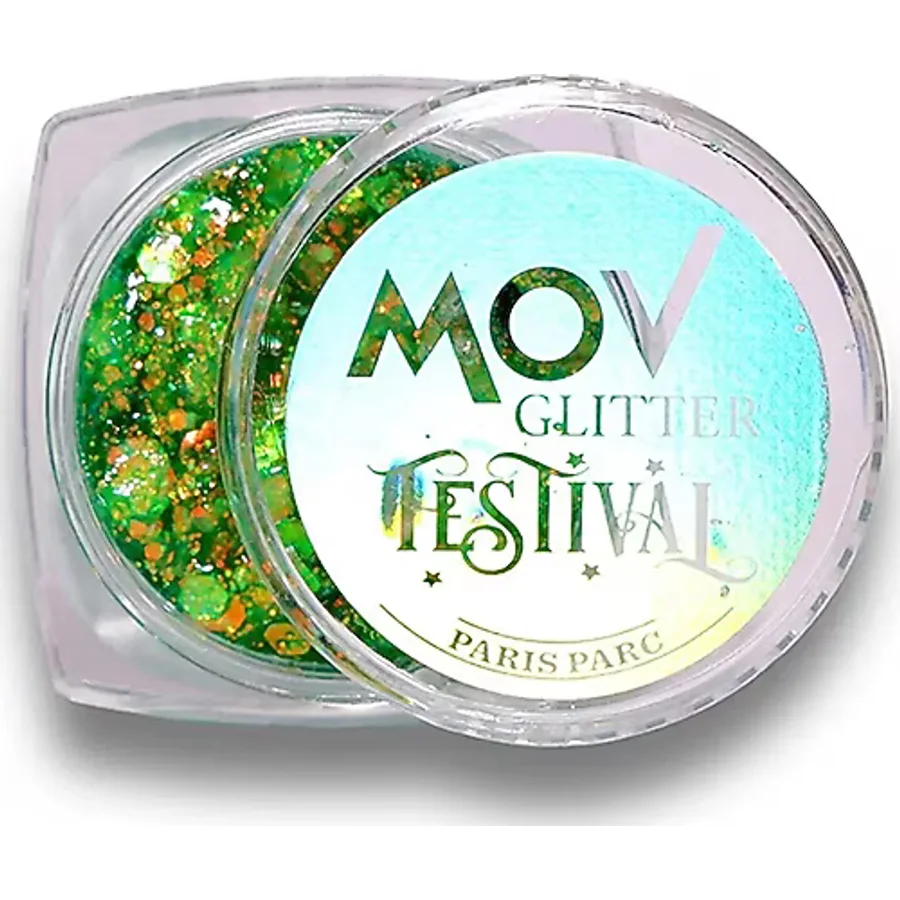 Mov Glitter Festival Paris Parc Vücut Simi