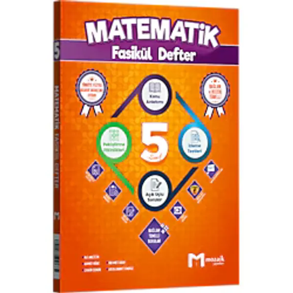 Mozaik Yayınları 5. Sınıf Matematik Fasikül Defter