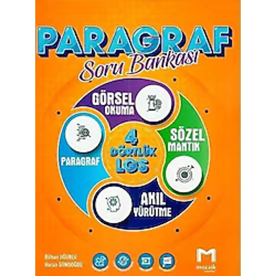 Mozaik Yayınları 8. Sınıf LGS Paragraf Soru Bankası