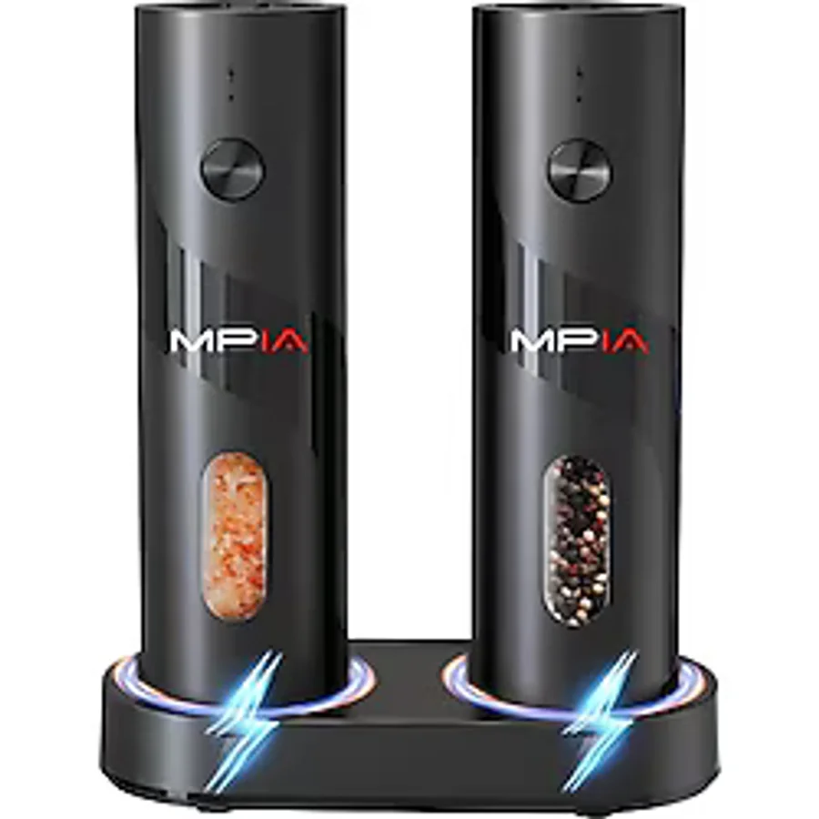 MPIA PG-5 Şarjlı Baharat Öğütücü İkili Set 100ML Hazne