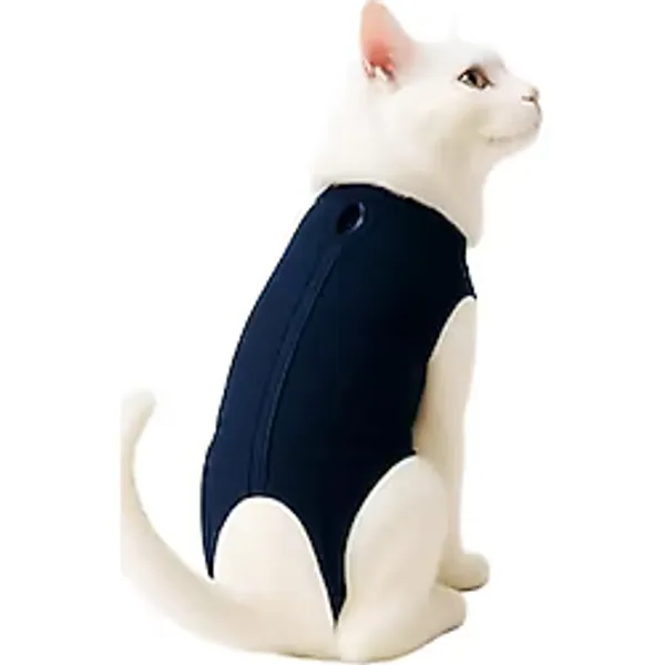 MPZ PETS Kedi ve Köpek Kıyafeti & Elbisesi Lacivert Medikal Veteriner Çıkışı Tulum Yeşil M