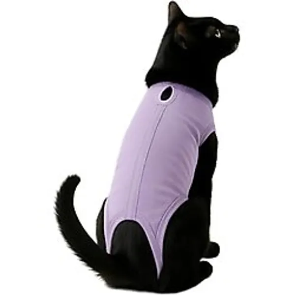 MPZ PETS Kedi ve Köpek Kıyafeti & Elbisesi Lila Medikal Veteriner Çıkışı Tulum Bej XL