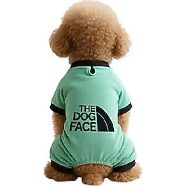 MPZ PETS Kedi ve Köpek Kıyafeti & Elbisesi Mint 4 Bacak Tulum The Dog Face Lila S