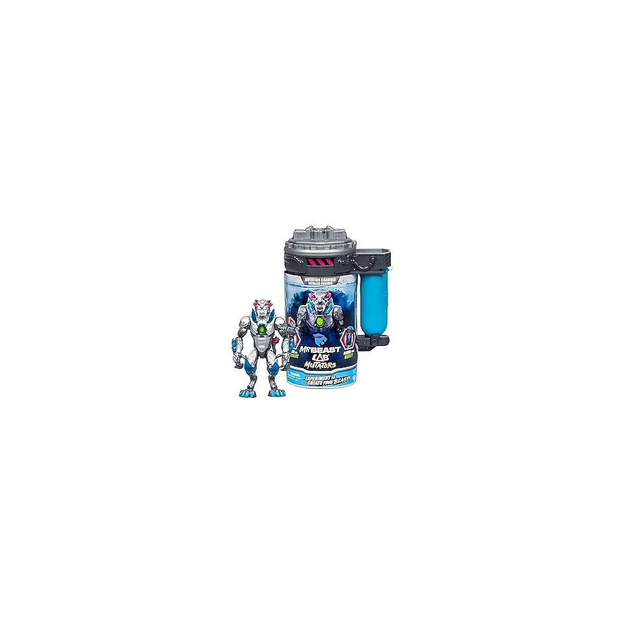 Mr. Beast Lab Mutators Chamber Metallic Panther Figür
