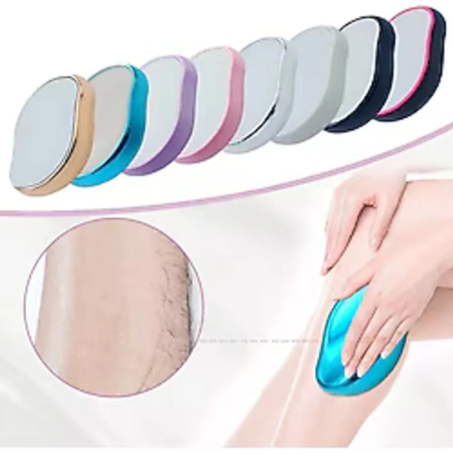 Mr Beauty Kristal Saç Çıkarıcı - Bacaklar Kollar İçin Ağrısız Eksfoliasyon Epilasyon Aleti