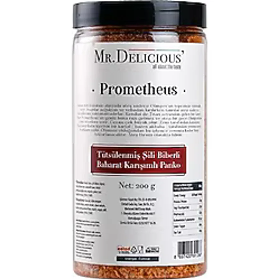 Mr. Delicious Tütsülenmiş Şili Biberli Baharat Karışımlı Panko Prometheus - 240 gr