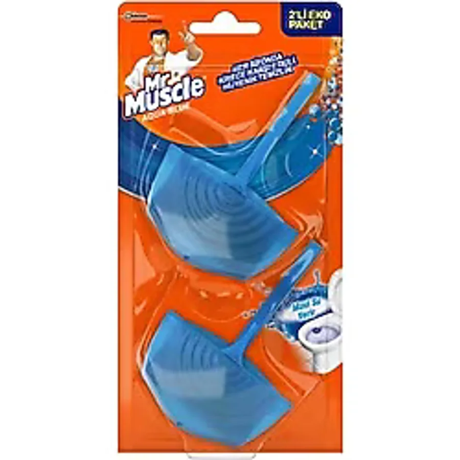 Mr. Muscle Klozet Blok Aqua Mavi 2'li Koku Giderici