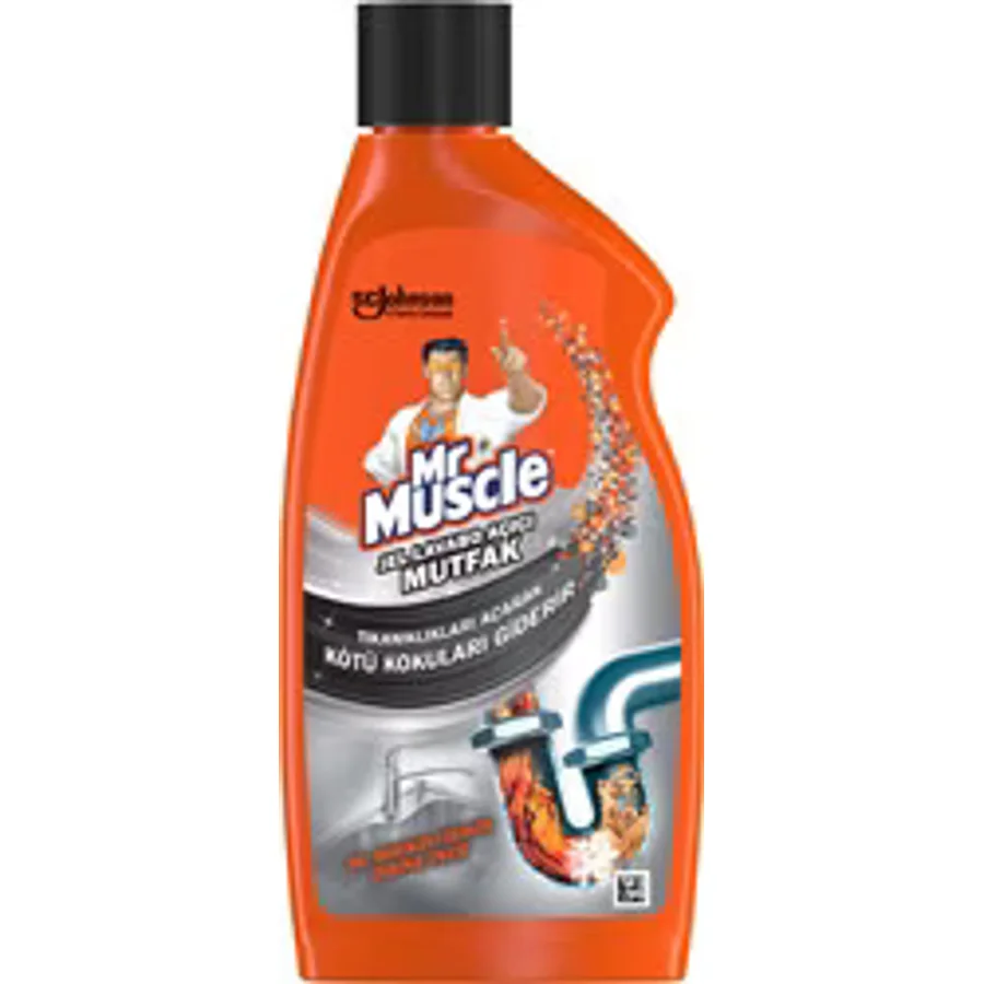 Mr. Muscle Mutfak 500 ml Jel Lavabo Açıcı