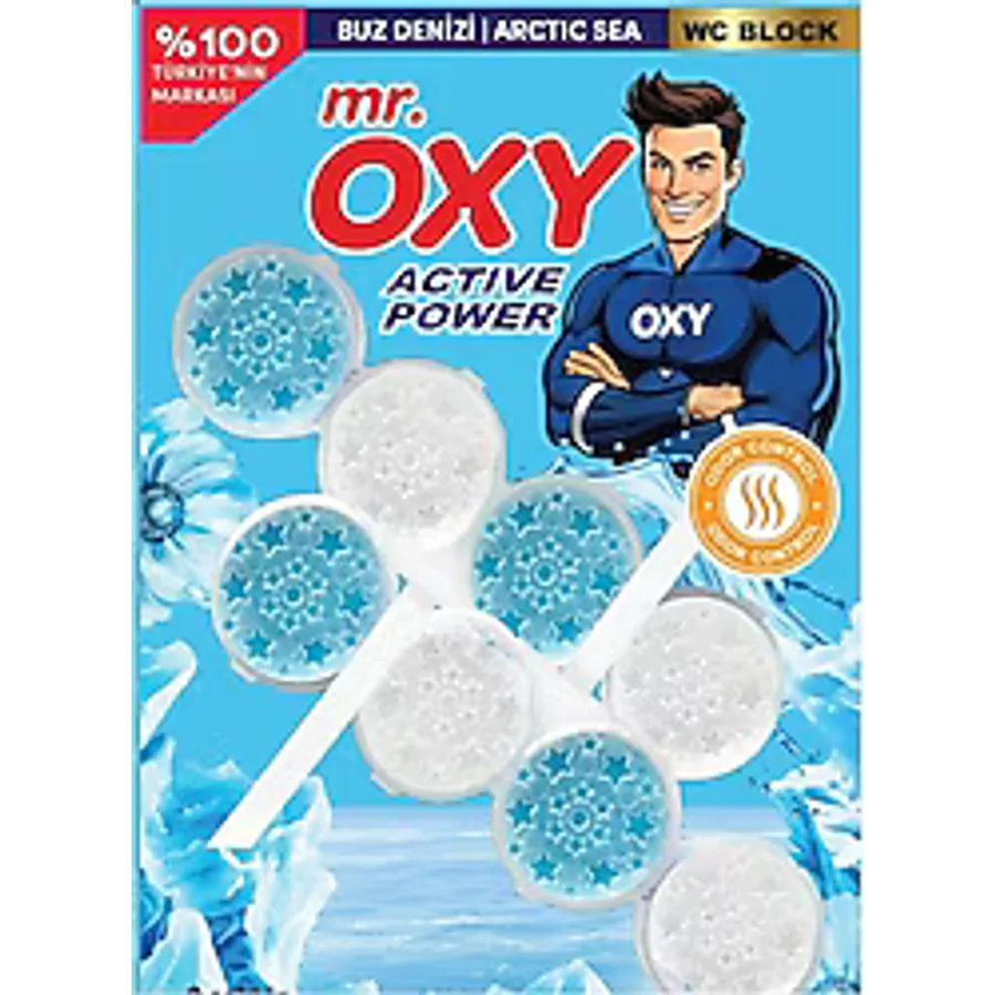 Mr. Oxy Buz Denizi Klozet Wc Blok 2x50 gr
