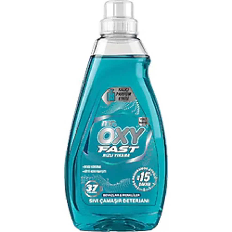 Mr. Oxy Fast Beyaz ve Renkliler için Sıvı Detarjan 37 Yıkama 1.48 lt