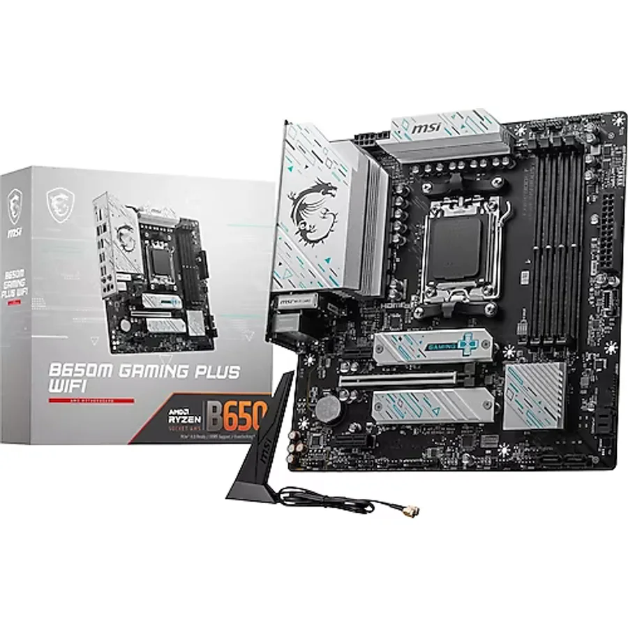 MSI B650M Gaming Plus Wi-Fi AMD AM5 DDR5 Micro ATX Anakart