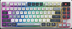 MSI Forge GK600 RGB TKL Linear Switch Kablolu/Kablosuz Mekanik Oyuncu Klavyesi