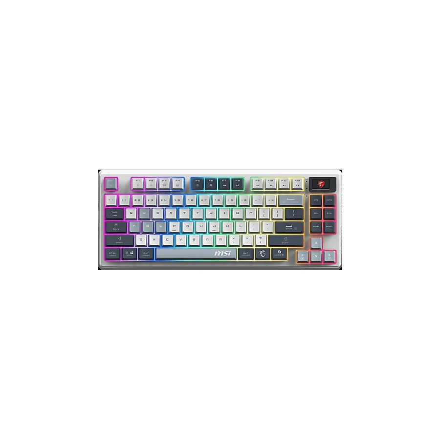 MSI Forge GK600 RGB TKL Linear Switch Kablolu/Kablosuz Mekanik Oyuncu Klavyesi