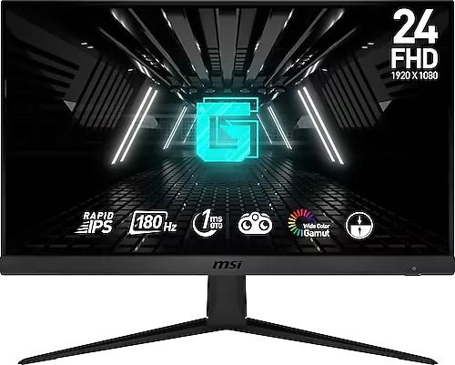 MSI G2412F 23.8" 1 ms Full HD IPS 180 Hz Oyuncu Monitörü