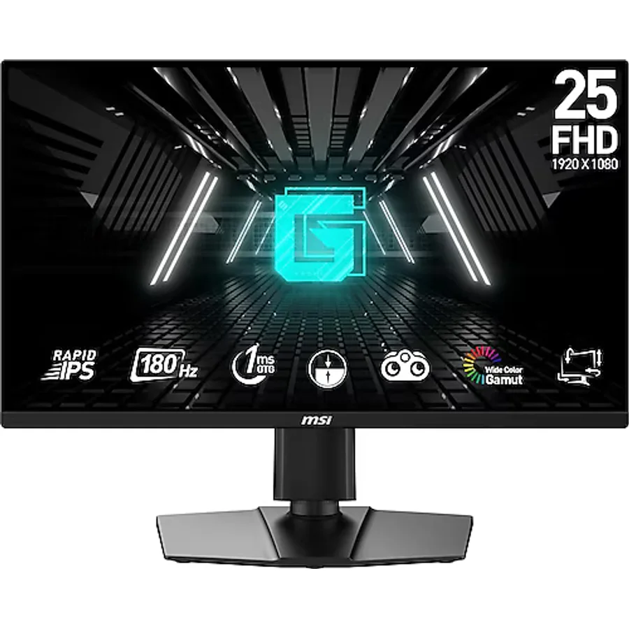 MSI G255PF E2 24.5" 1 ms Full HD Pivot IPS 180 Hz Oyuncu Monitörü