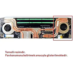 Msı Gp62m 7Rd-619Tr Fan Sag V2 (4 Pin)
