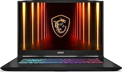 MSI Katana 17 HX B14WFK-217TR i9-14900HX 32 GB 1 TB SSD RTX5060 17.3" QHD Gaming Laptop