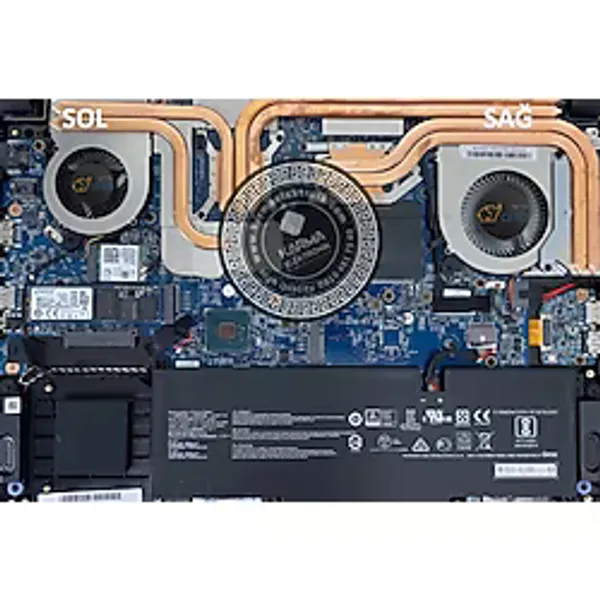Msı Katana Gf66 11Ue-1019Xtruyumlu Cpu,İslemci +GPU, Vga, Ekran Karti Fani / Sag-Sol Set(Msi)