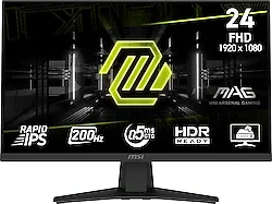 MSI MAG 244F 23.8" 0.5 ms Full HD IPS 200 Hz Oyuncu Monitörü